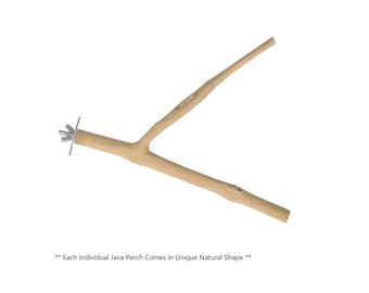 Java Wood Multi-Branch Perch (XS)