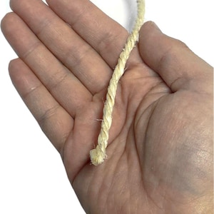 1 Meter Long Natural Sisal Rope (Pack of 5)