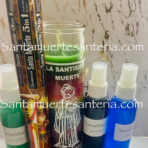 Kit De Altar Santa Muerte/Kit De La Santa Muerte