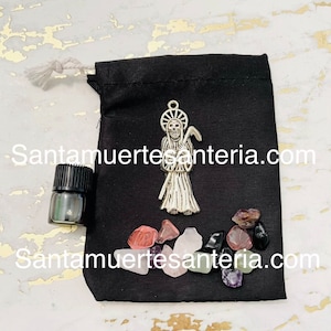 Good Luck Amulet Holy Death/Santa Muerte Amuleto Buena Suerte