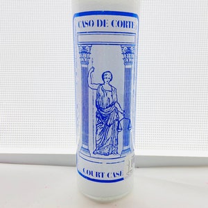 Court Case Prepared Candle | Caso De Corte Vela Preparada