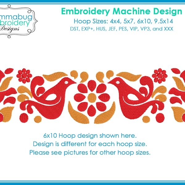 Vintage Pyrex Dishes Friendship Design DIGITAL Embroidery Machine Design File