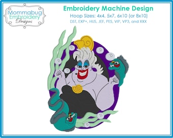 Ursula in Frame DIGITAL Embroidery Machine Design File