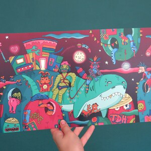 Impresión artística Monster Rave #1