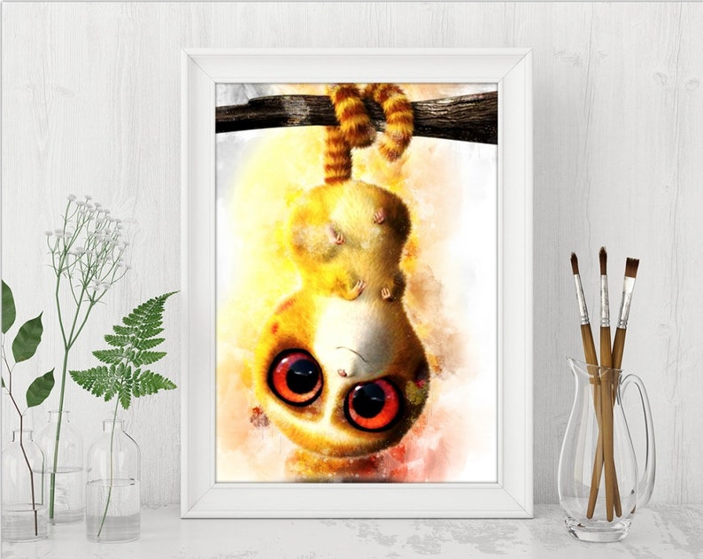 Belt The Croods Printable INSTANT DOWNLOAD Digital The Croods Birthday Party Print The Croods Nursery Watercolor Poster n465