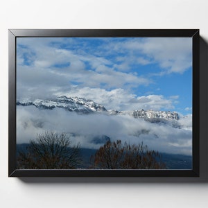 France Mountains Print |  France Mountains Photo | Mountains Wall Art | Mountains Wall Decor | Mountains Decor | Mountains Home Decor