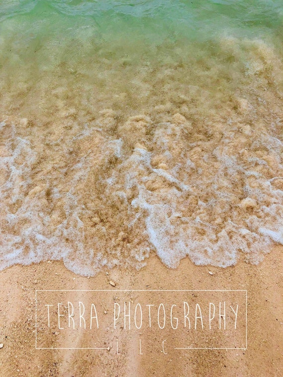 Sandy Beach Print Sandy Beach Photo Sandy Beach Wall Art | Etsy