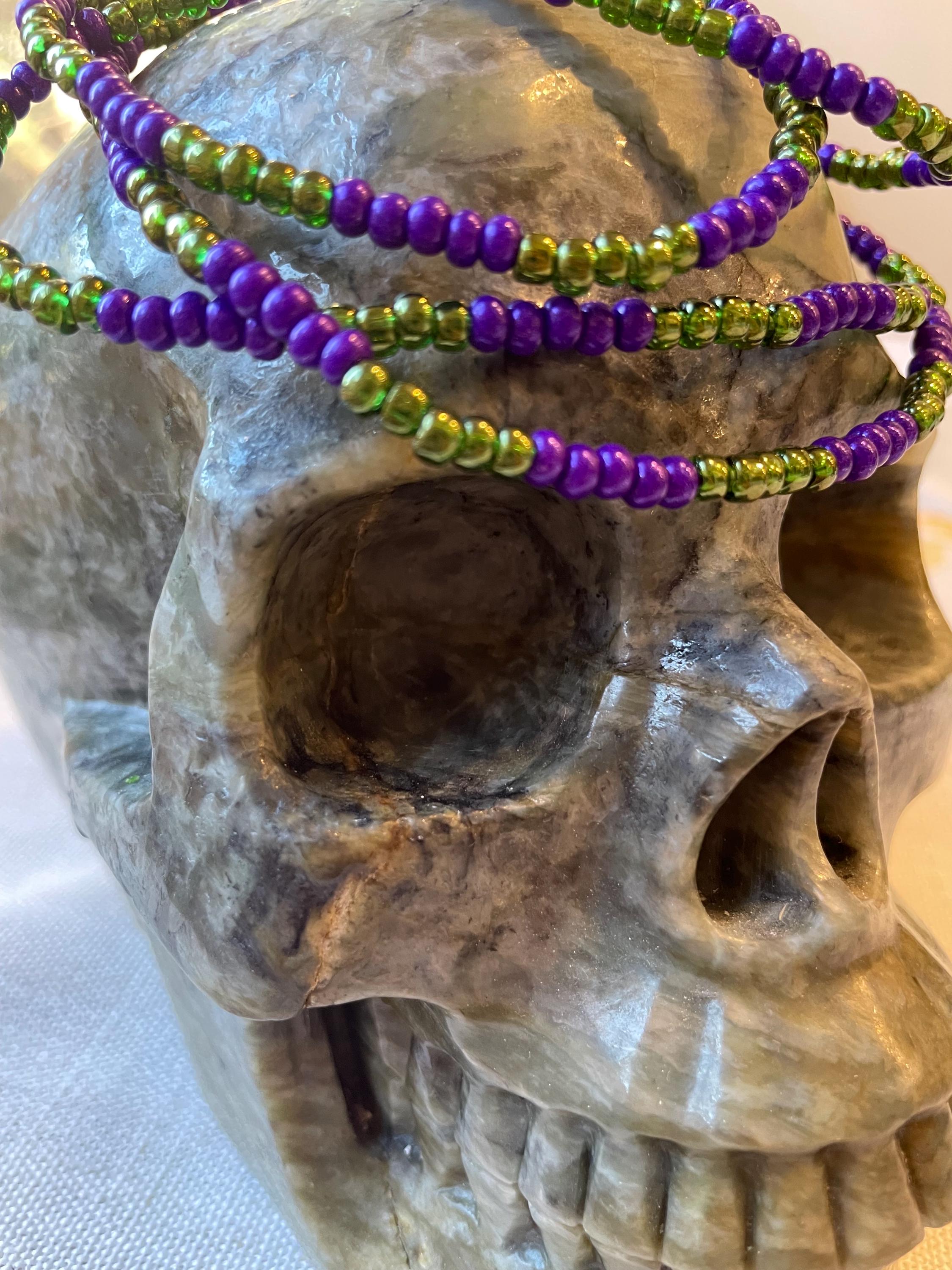 Santa Marta Dominadora 21 Divisions Lwa Ileke/bead Necklace - Etsy