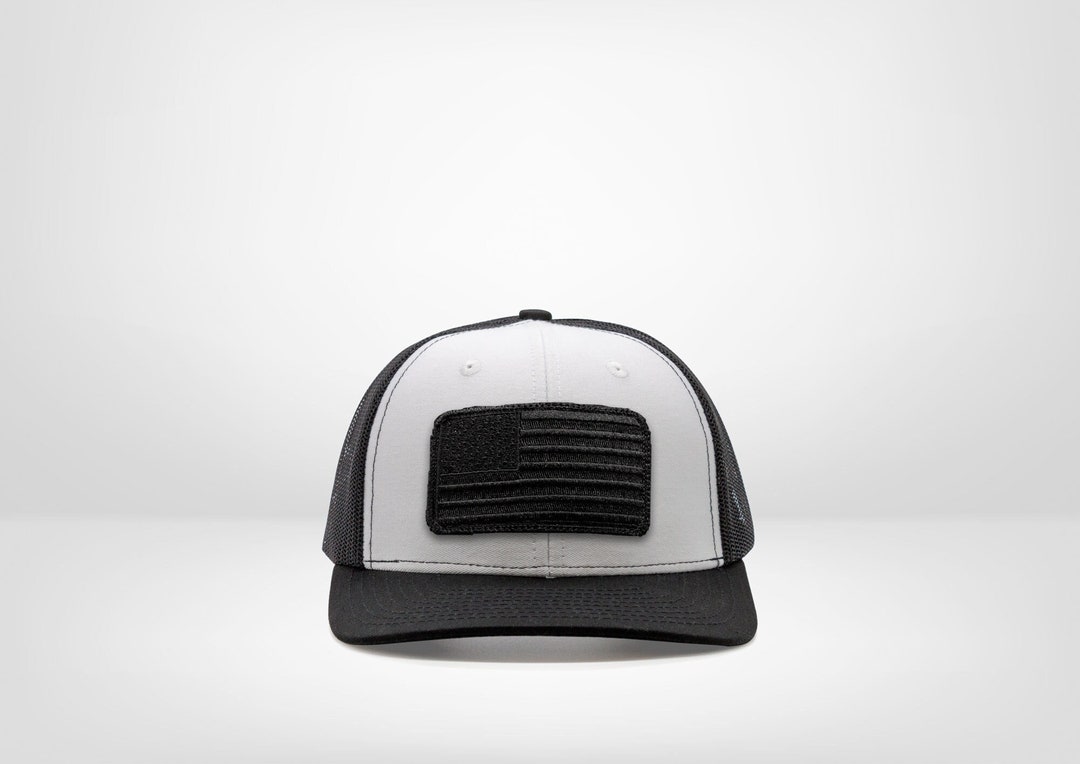 〽️Women Flag Black High Ponytail Baseball Cap Trucker Bad Hair Day Adjustable Black Flag Ponytail Women Baseball Cap - High Ponytail  main image 3