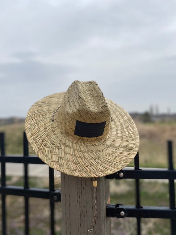 Large Straw Summer Sun Hat With All 