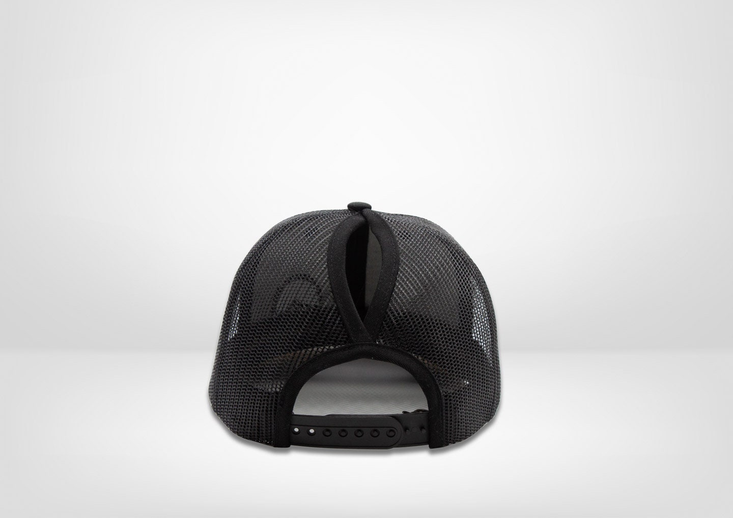 Black Flag Ponytail Women Baseball Cap - High Ponytail 