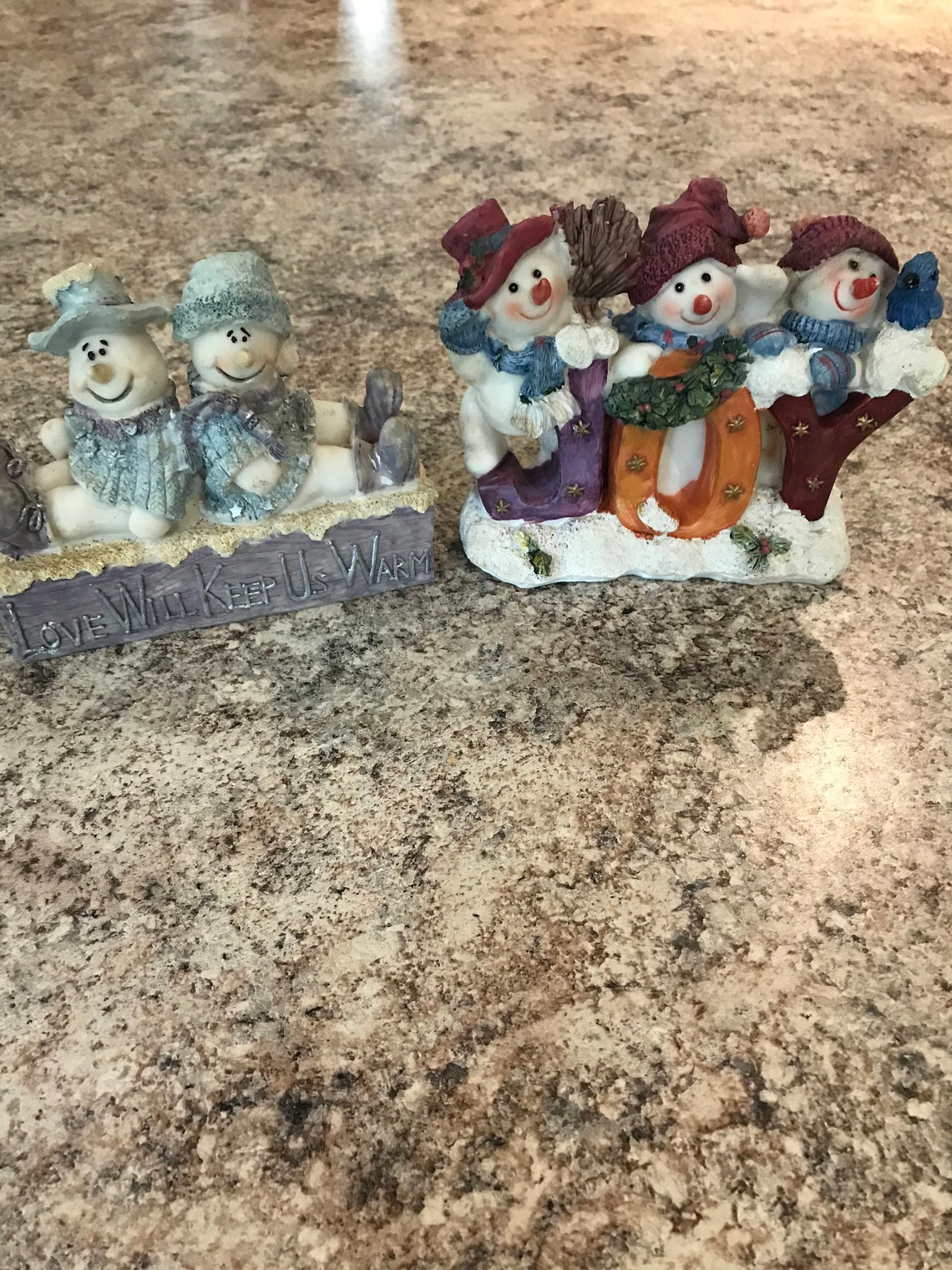 Snowmen Jubilee Giftware Figurines Etsy