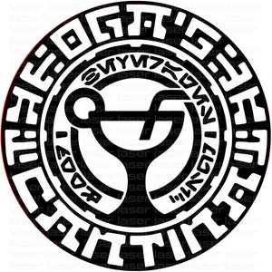 Oga's Cantina Inspired Coasters SVG Laser File | Glowforge-Ready SET 4-6