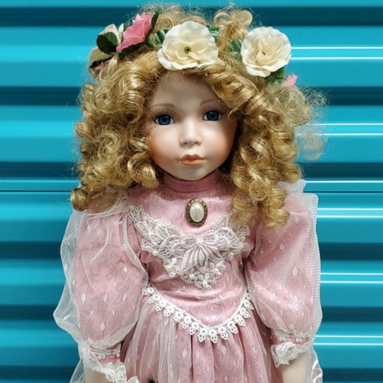 American Classics Porcelain Rosemary Doll Etsy
