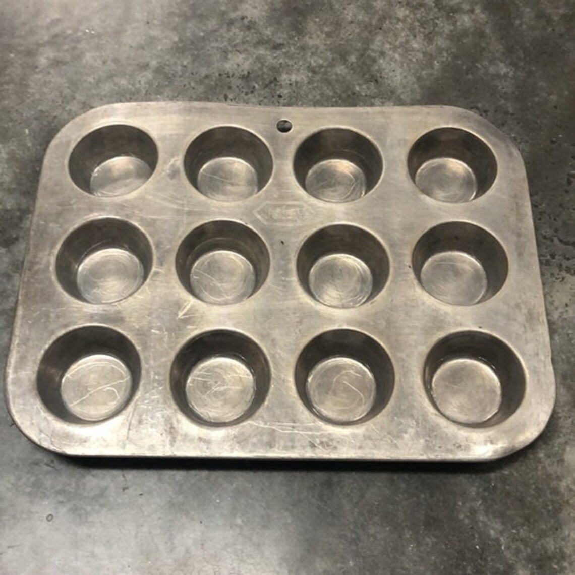 Set of 2 Vintage Foley aluminum mini muffin pan Etsy
