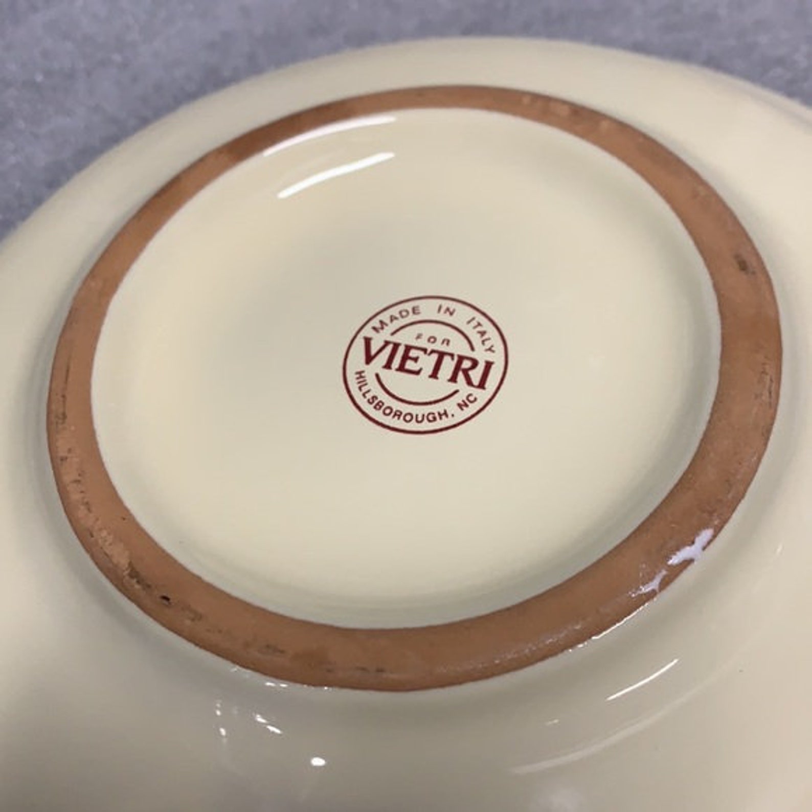 Vietri made in Italy pottery salad plate Etsy