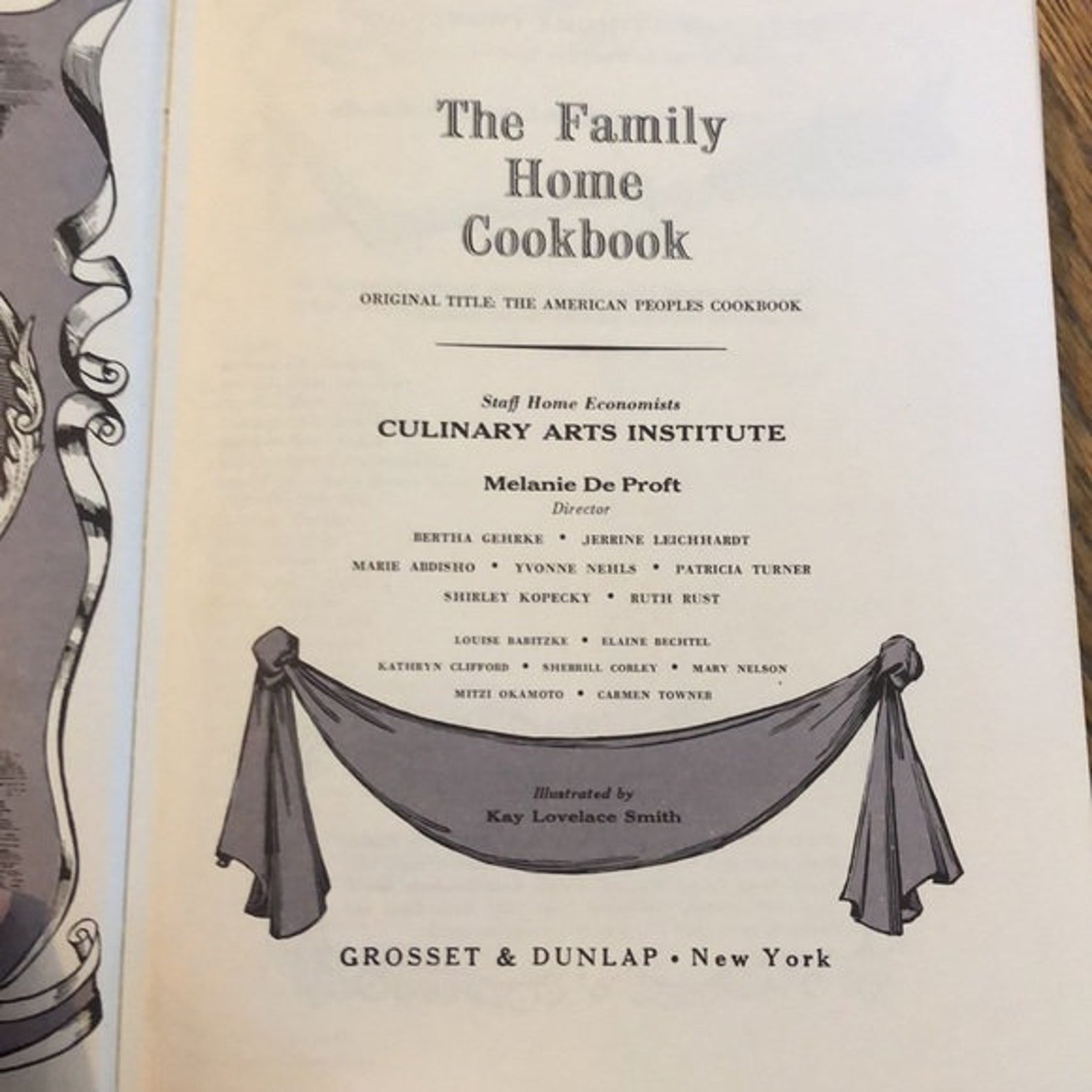 The Family Home Cookbook 1963 Vintage Hard Back Etsy