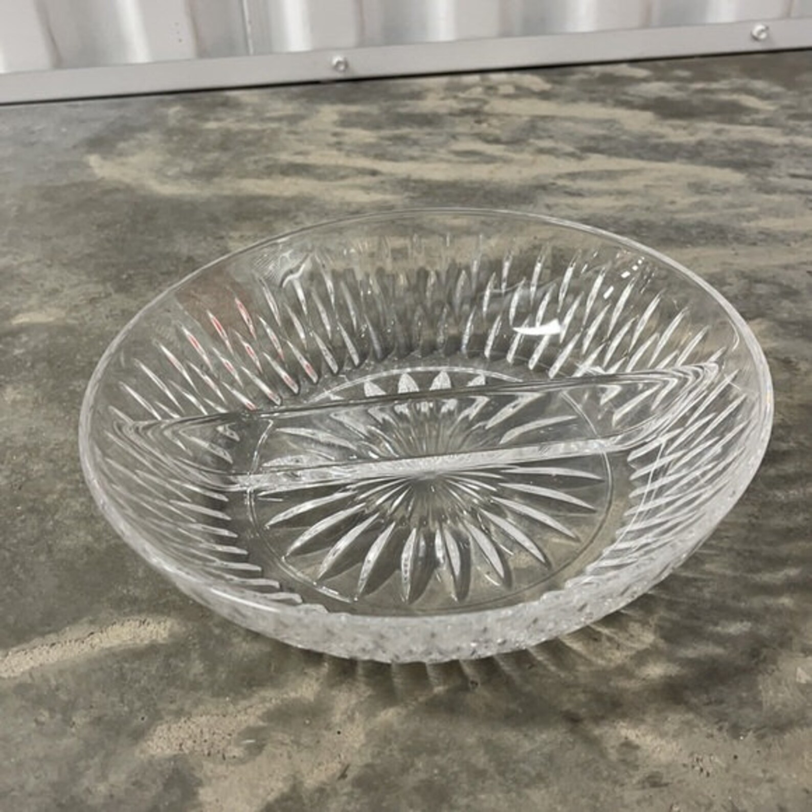 Lead Crystal Buffet Set 4PC 855 Etsy