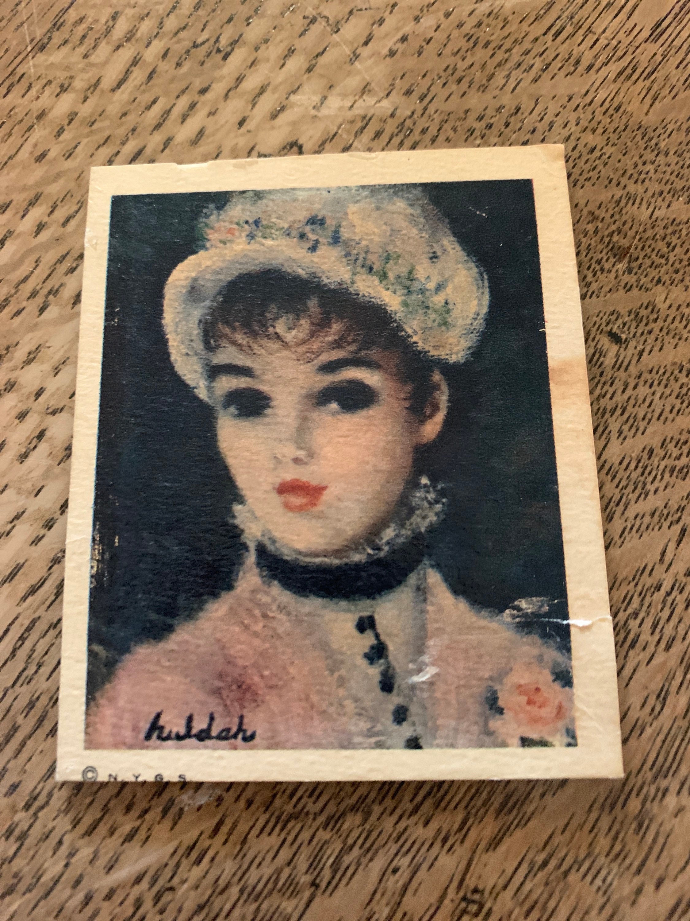 Vintage pair of Huldah prints Etsy