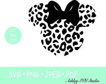 Minnie Animal Kingdom Cheetah gesneden bestanden