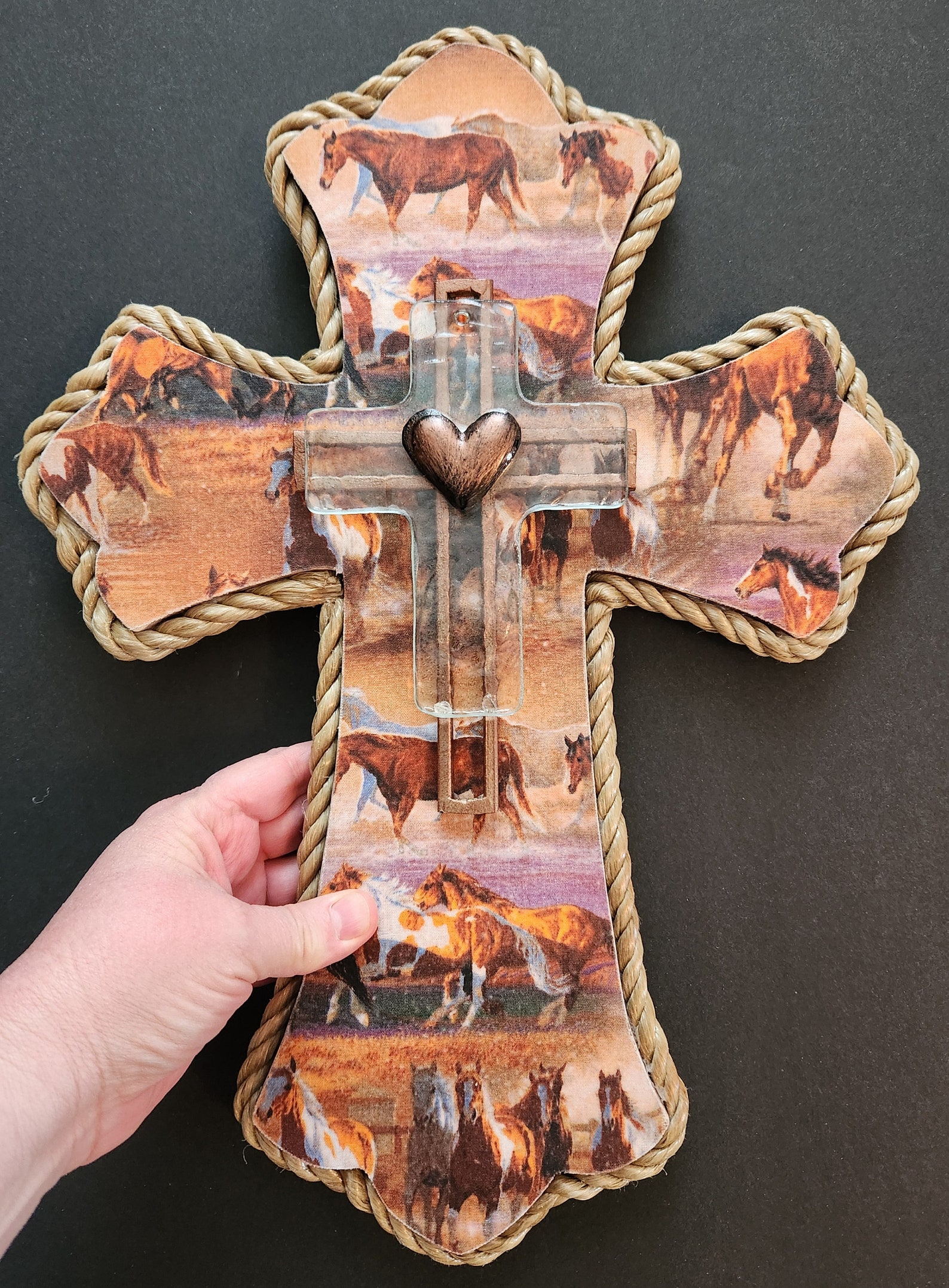 Western Rugged Cross Extra Large Cross, Western Cross, Southwest Cross, Cross Wall Hanging ...