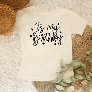 It&#39;s my birthday, kids birthday shirt, boys birthday tshirt, girls birthday outfit, toddler birthday, birthday party, birthday girl