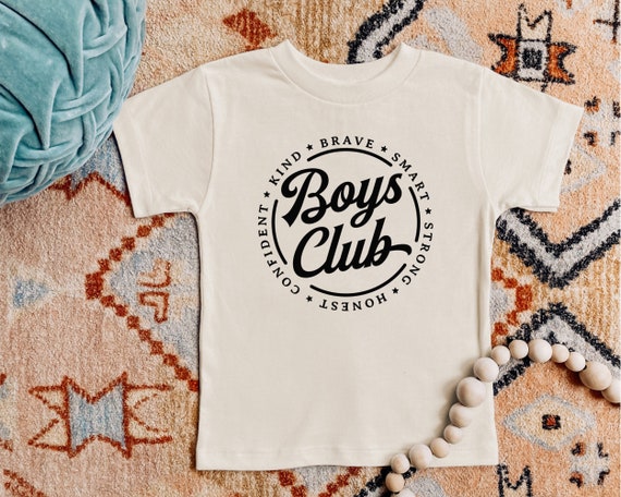 Boys Club Boys Graphic Tee Little Boys Shirt Shirts for Boys Toddler T shirts Kids Shirts Boys Tee Shirt Toddler Boy Tshirt Etsy