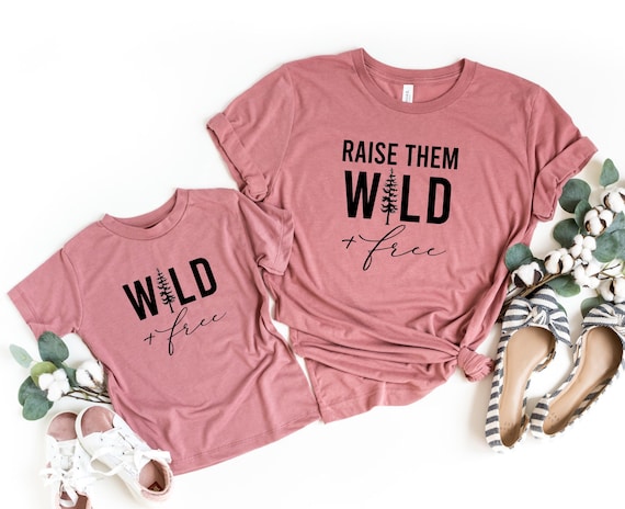 Magliette abbinate mamma e figlio, mamma e figlia abbinate, mini