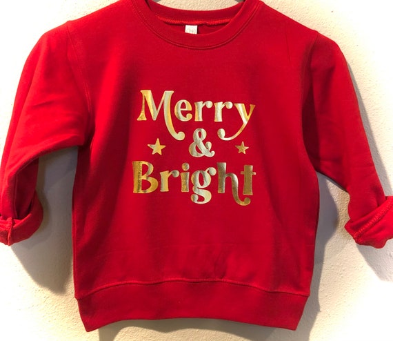 Merry & Bright Youth Sweatshirt Merry & Bright Youth Sweatshirt