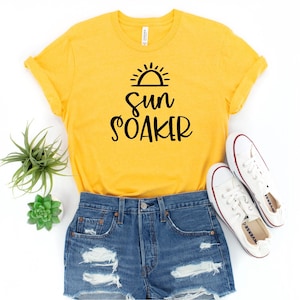 Sun soaker shirt, toddler graphic tee, toddler girls tshirt, toddler boy shirts, kids graphic tee, girls tee shirts, beach tshirt