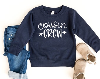 Cousin crew sweatshirt, cousin gifts, cousin crew shirts, cousin shirt, cousin matching outfit, cousin bodysuit, family matching shirt