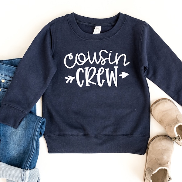 Cousin Crew Sweatshirt, Cousin Geschenke, Cousin Crew Shirt, Cousin Shirt, Cousin Outfit, Cousin Crew Strampelanzug, Familie passendes Shirt