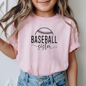 Baseball sister shirt, baseball shirt, sister gift, baseball sis tshirt, toddler baseball shirts, baseball game day shirt, baseball tshirt