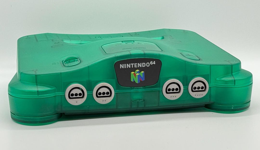 Jungle Green Nintendo N64 System For Sale NEW Nintendo 64 N64