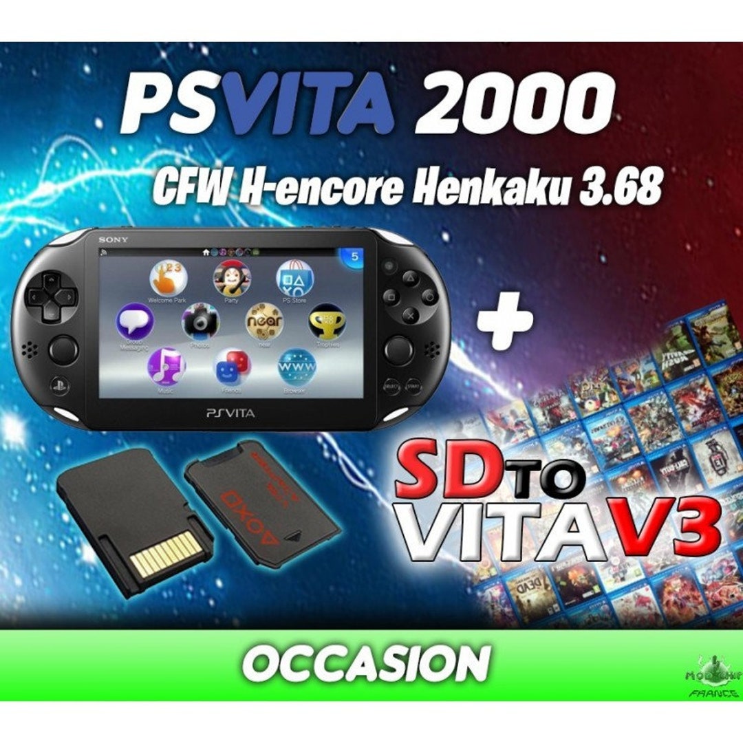 skyde Pil Skære af PS Vita Mail-in Custom Firmware Mod Service PS Vita 1000 - Etsy