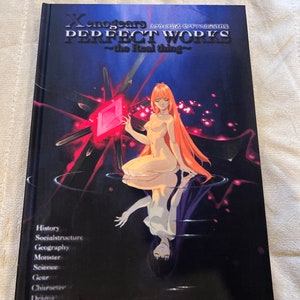 ENGLISH! Xenogears PERFECT WORKS the Real thing Official Art Book Square Setting