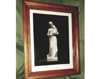 Clotilde de Surville statue print, c. 1883