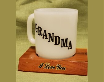 Grandma Mug & Base, Cherokee, 1980