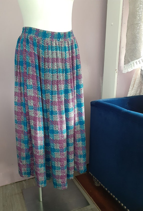 plaid skirt size 12
