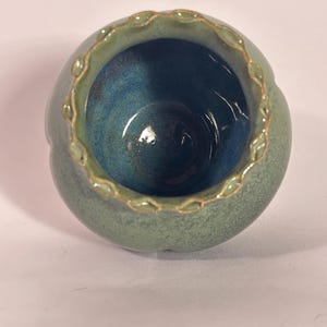 Small Blue Vase