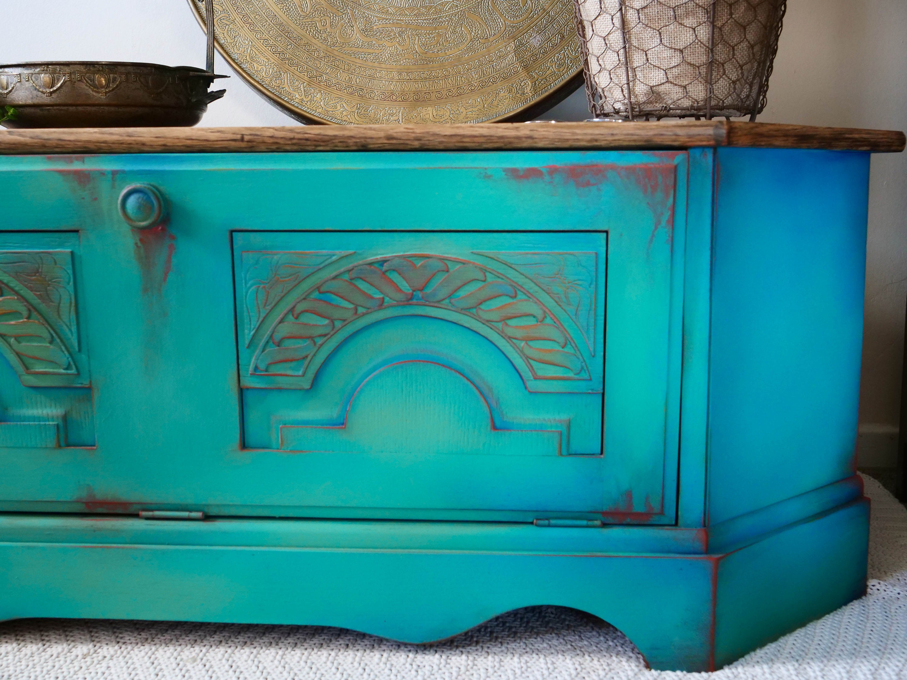 SOLD SOLD Bohemian TV Hand painted Etsy