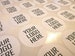 Personalised Stickers Logo Stickers Small Business Thank you Round Circle Matte Gloss