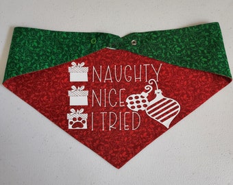 Naughty, Nice, I tried