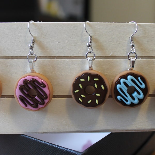 Doughnut earrings