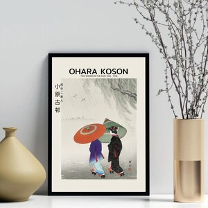 DIGITAL DOWNLOAD ! Japanese art poster vintage print.