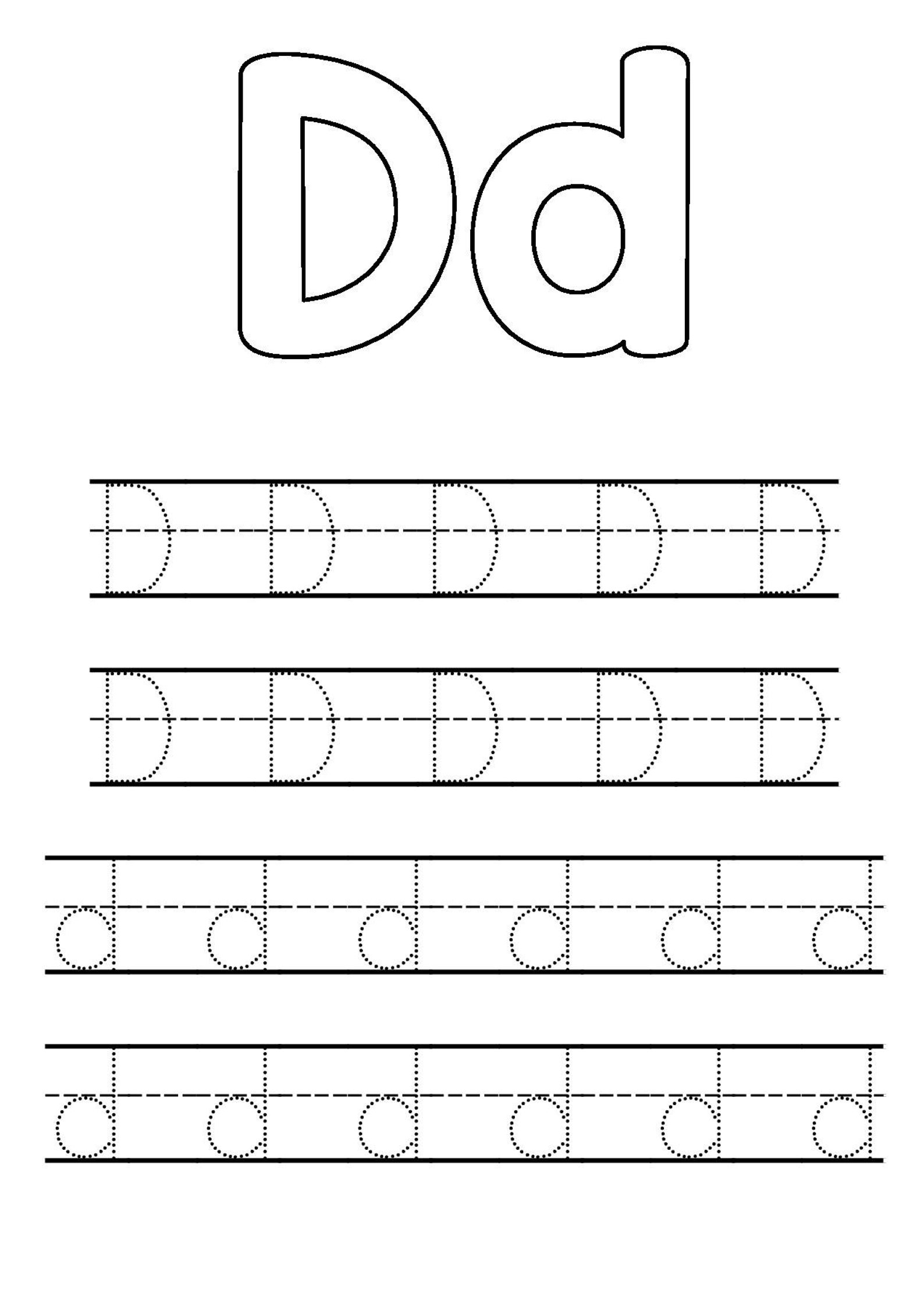 26 printable alphabet tracing worksheets etsy