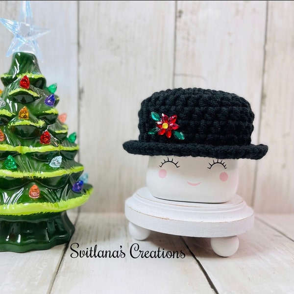 Snowman  Marshmallow Mug Hat | Rae Dunn | Winter | Tiered Tray Decor | Christmas | Santa | Gingerbread | Mr Claus Mrs Claus | Johanna Parker