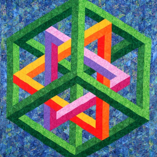 3d Quilt Patterns - Etsy