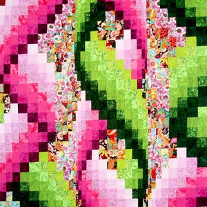 The Silly String quilt Kit