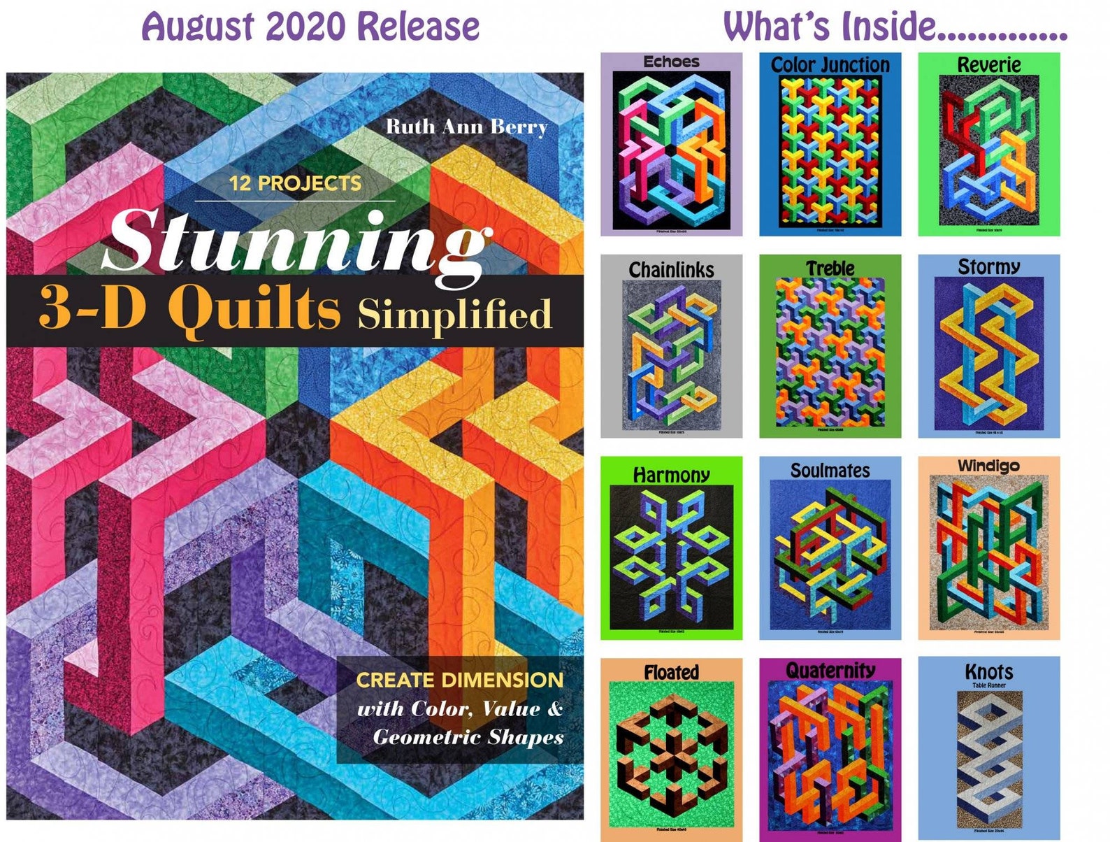 New to Etsy Color Junction Quilt Kit and Book Etsy